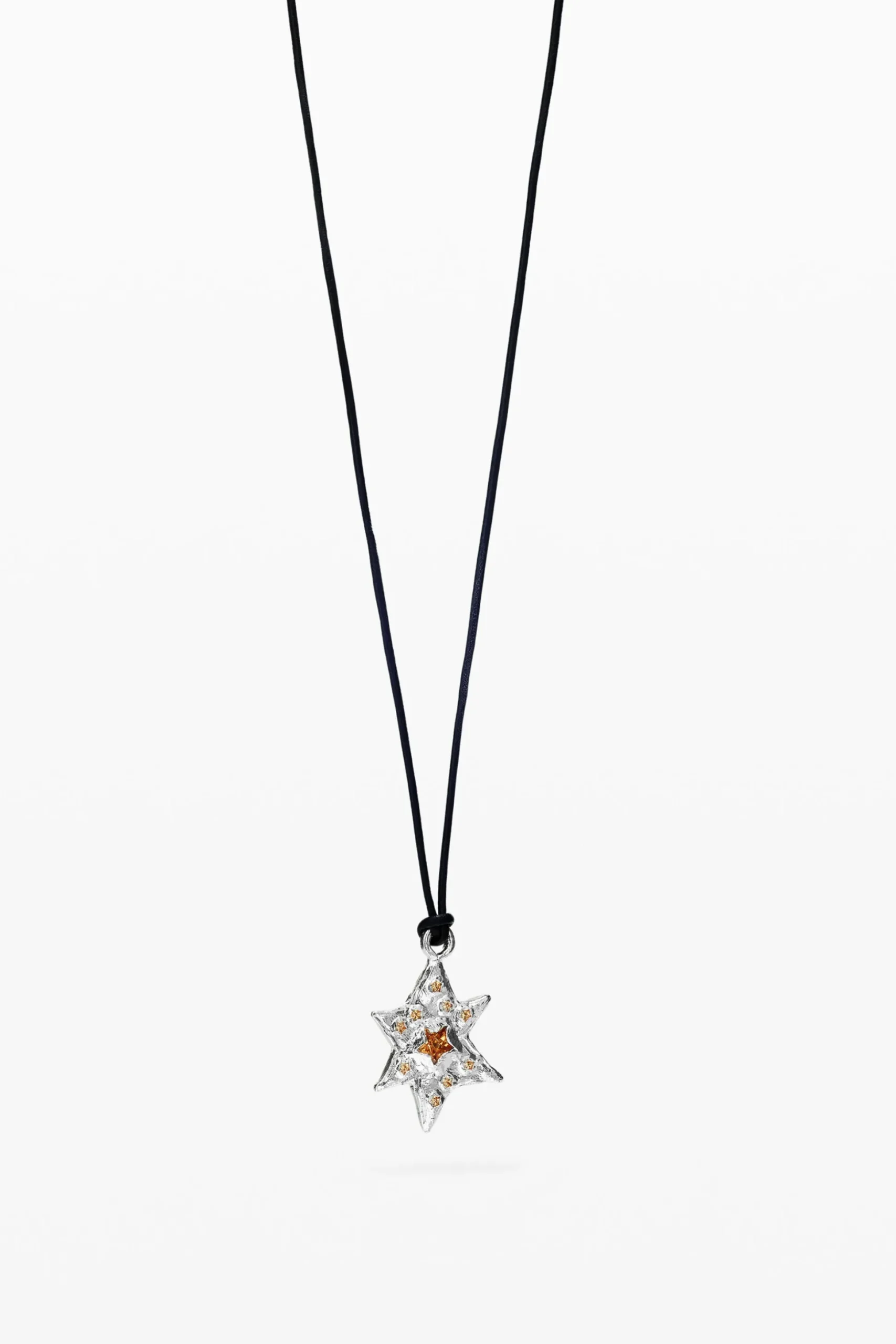 Zalio silver-plated star pendant