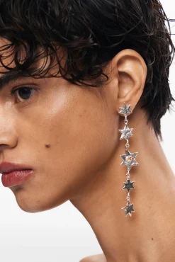 Zalio star cascade earrings
