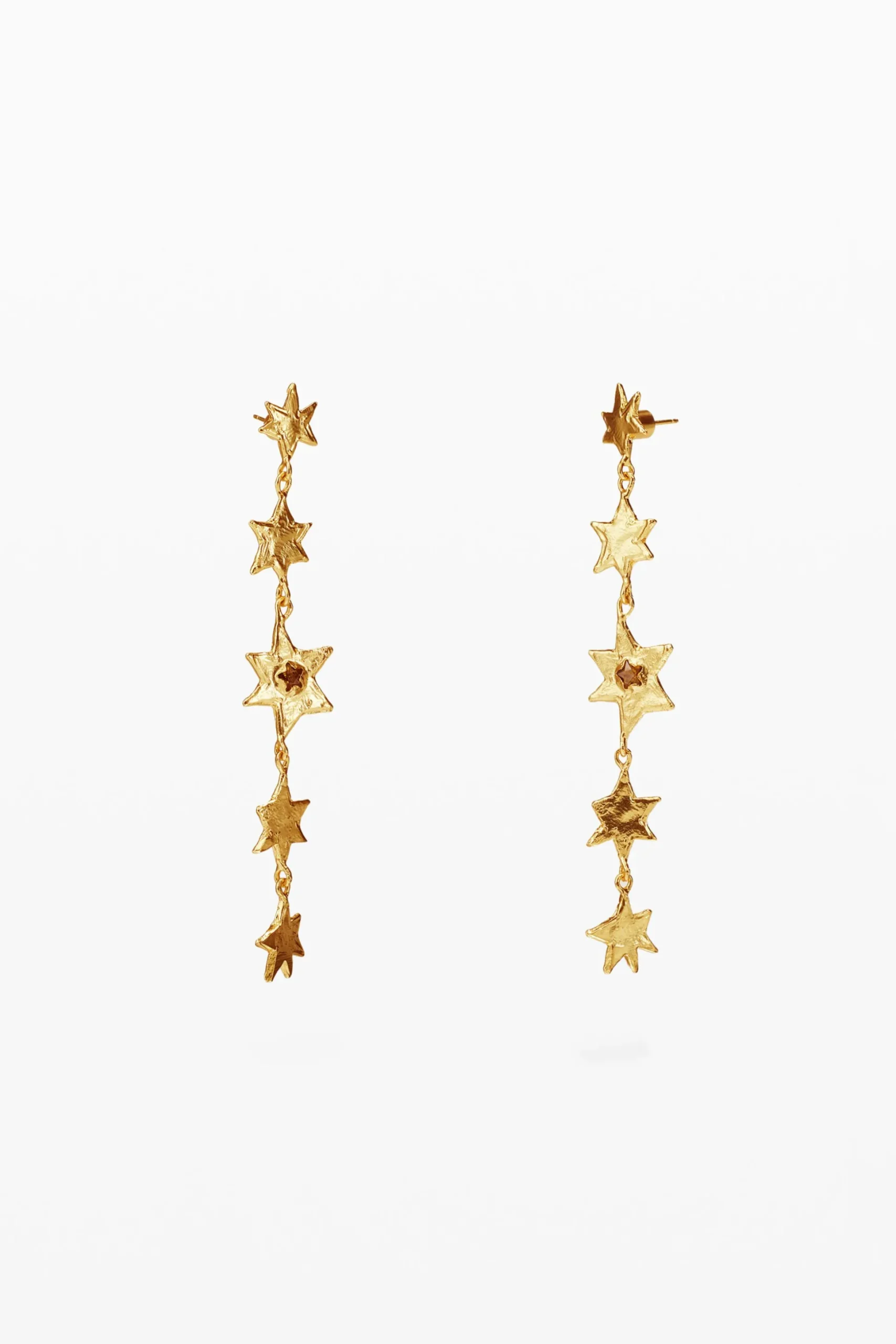 Zalio star cascade earrings