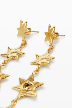 Zalio star cascade earrings